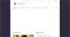 Desktop Screenshot of morningstarschool.org